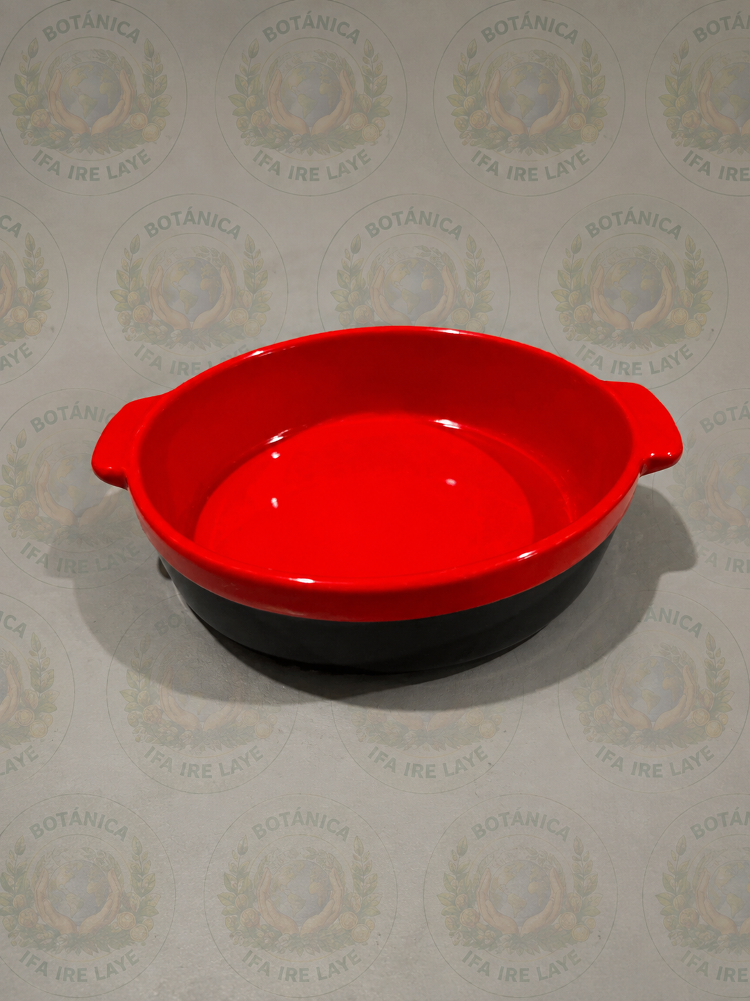 Plato de Elegua pintando