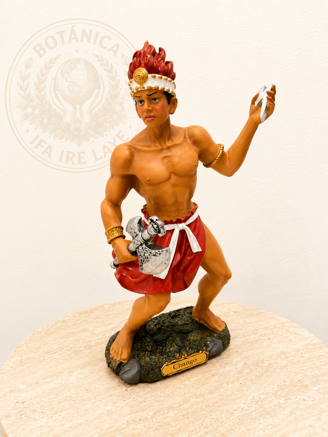 Estatua de Shango 12"