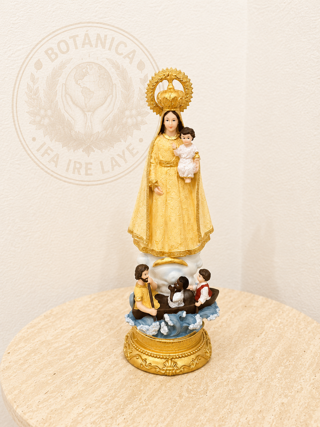 Caridad del cobre estatua 12"