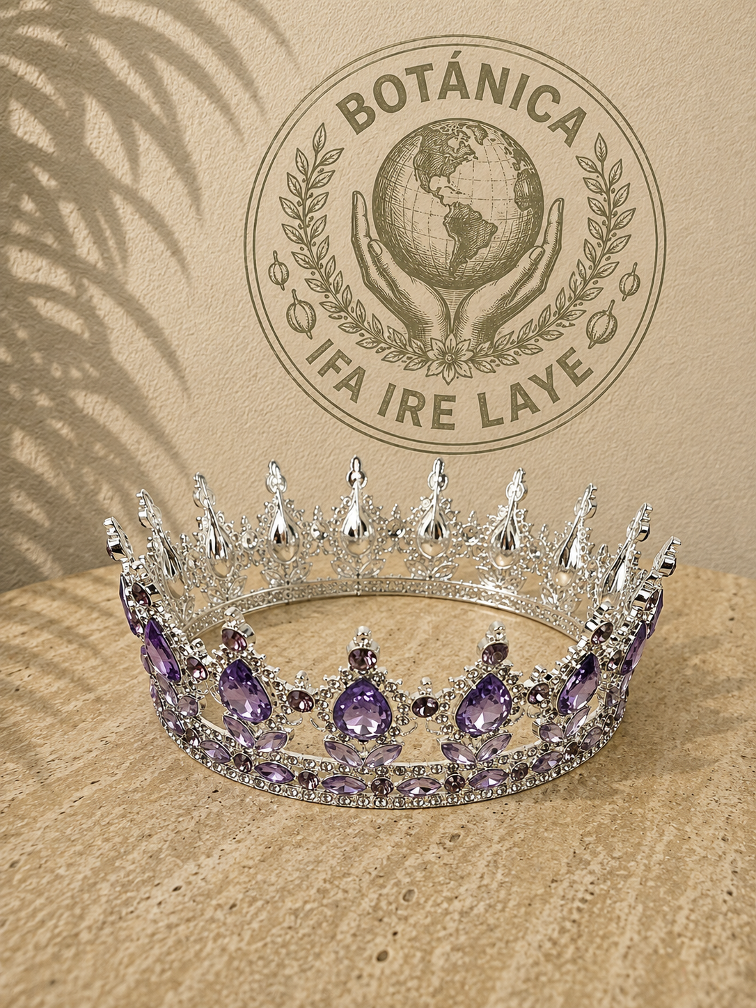 Corona de metal San Lazaro