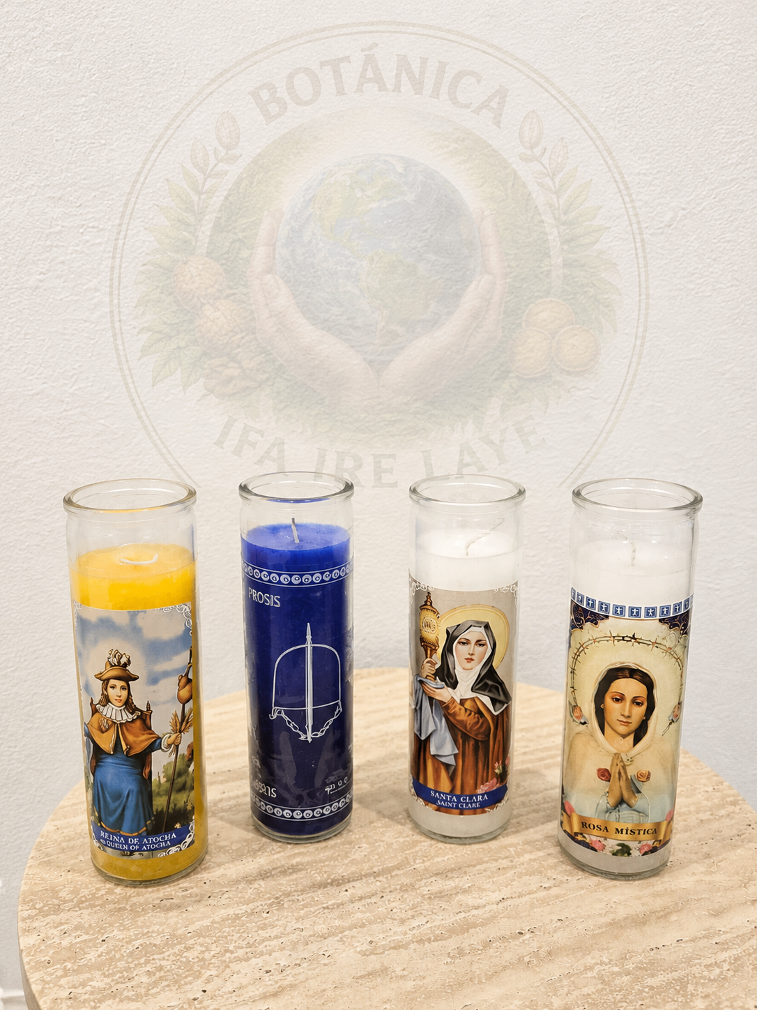 Velon con imagen - imagine candle